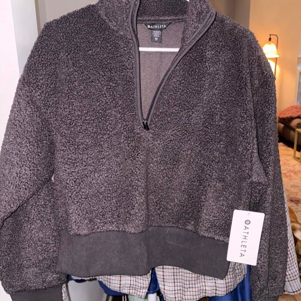 Athleta Women's Grey and Brown Jacket